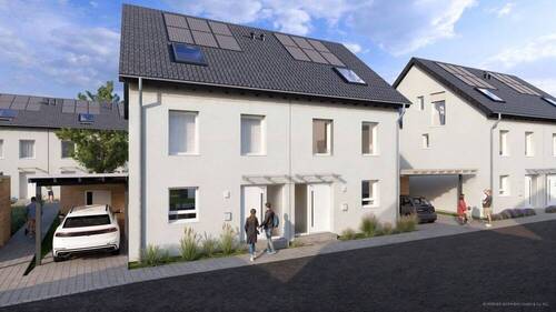 Darmstadt-Erzhäuser_Eingang 134 - Doppelhaushälfte mit 118,00 m² in Darmstadt / Wixhausen zum Kaufen