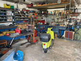 Werkstatt in der Garage (Aufzug ins UG möglich) - 