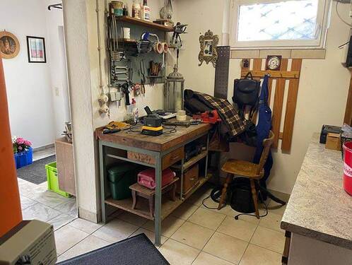 Hobbyraum mit Viessmann-Heizung - 