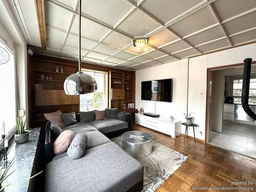 Wohnzimmer - 4 Zimmer Einfamilienhaus in Laichingen