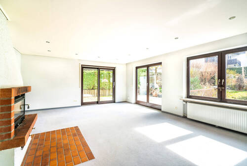 Wohnzimmer - Reihenendhaus mit 168,00 m² in Weßling / Oberpfaffenhofen zum Kaufen