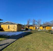 Einmalige Gelegenheit zum Neuanfang - Ferienpark mit Bungalow und Wohnhaus direkt am See - Kamern