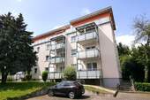Hausansicht - Außergewöhnliche DG-Wohnung im Penthouse-Stil mit großer Dachterrasse!