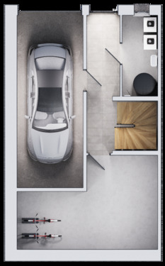 Haus und Garage: Eine Einheit! - Doppelhaushälfte mit 140,00 m&sup2; in Wendlingen am Neckar zum Kaufen