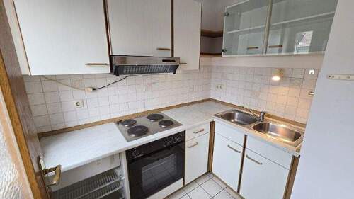 Küche - 1 Zimmer Etagenwohnung in Straubing