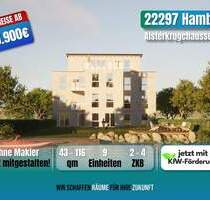 ++BESTPREIS++ NEUBAU 2 ZKB MIET-ENERGIESPAREND & ALTERSGERECHT - Hamburg Alsterdorf