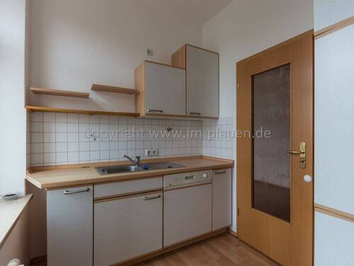 Küche mti EBK - 3 Zimmer Etagenwohnung zur Miete in Plauen