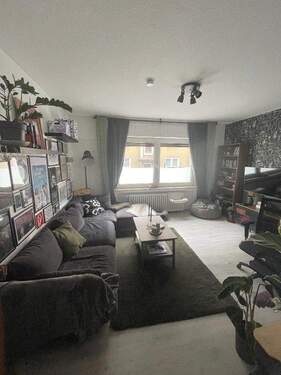  Wohnzimmer - Barrierearme 2-Zimmer-Wohnung Nähe Hochzeitsmeile!