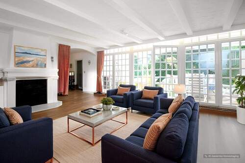 Wohnzimmer- Visualisiert - 5 Zimmer Bungalow in Heusenstamm