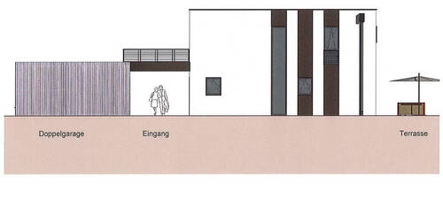 Ansicht Ost - 5 Zimmer Einfamilienhaus in Blumberg