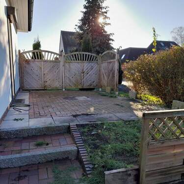 Terrasse - Einfamilienhaus mit 97,00 m&sup2; in Brake zum Kaufen