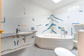 Badezimmer im Erdgeschoss - 