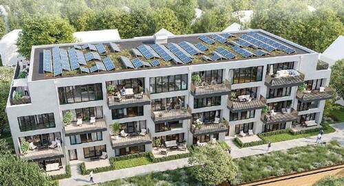 Ansicht - Neubau! KfW55! 2 Zimmer-Wohnung in zentraler Lage