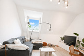 Wohnzimmer - Etagenwohnung mit 52,00 m&sup2; in Köln-Höhenhaus zum Kaufen