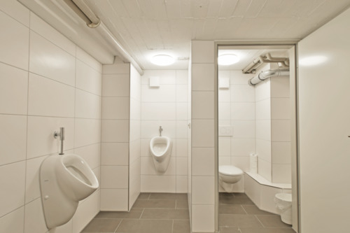 Gäste-WC im Kellergeschoss - 