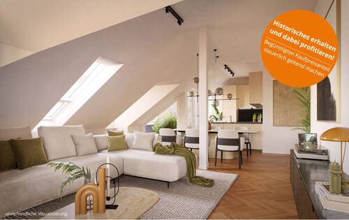 BUWOG ALVA (7) - 2 Zimmer-Dachgeschoss-Wohnung mit ca. 56m² und Terrasse