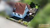 Luftaufnahme - 3 Zimmer Doppelhaushälfte zum Kaufen in Mücheln (Geiseltal) / Stöbnitz