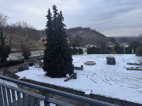 Ausblick vom Balkon - 