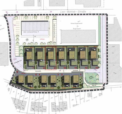 Lage Grundstück im Areal - 5 Zimmer Einfamilienhaus zum Kaufen in Blumberg