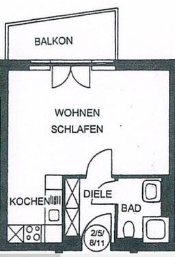 Bild 5 - 1 Zimmer Etagenwohnung zur Miete in Chemnitz