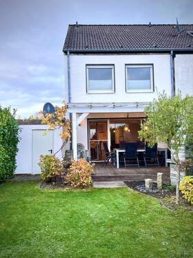 Hausrückseite - 4 Zimmer Reihenendhaus in Moers