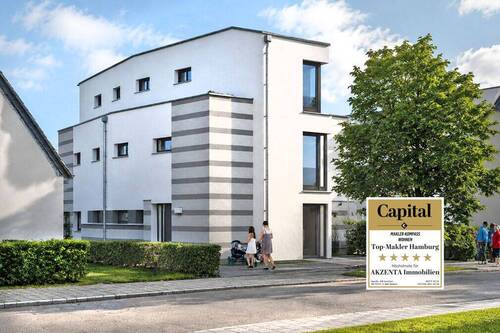 Hausansicht vorne - 8 Zimmer Mehrfamilienhaus, Wohnhaus zum Kaufen in Hamburg Lohbrügge