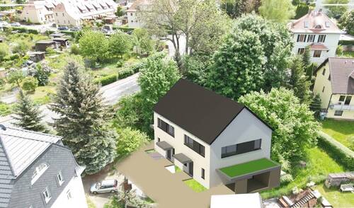 Visualisierung DHH - Grundstück in Freital zum Kaufen
