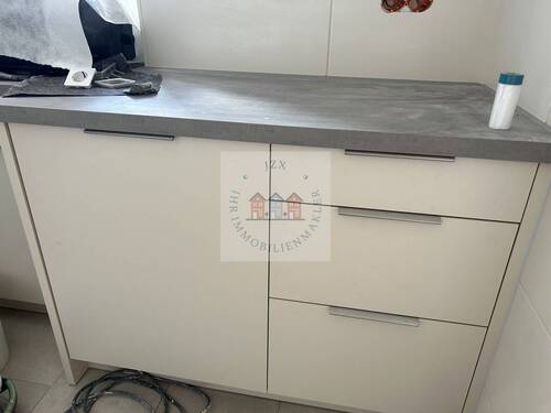 Küche im Aufbau - 