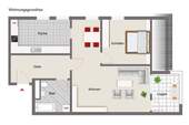 Wohnungsgrundriss - 