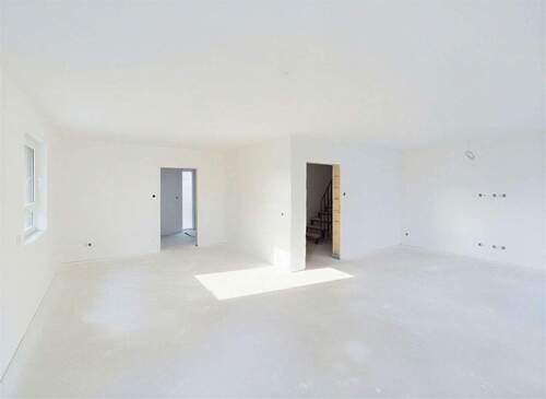 Wohn- und Esszimmer - 5 Zimmer Doppelhaushälfte zum Kaufen in Neustadt am Rübenberge