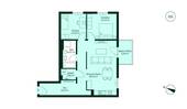 Grundriss der Eigentumswohnung WE081 - 