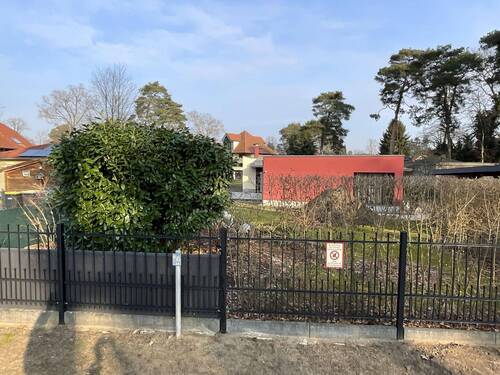 Geplanter Zufahrtsbereich - Grundstück in Falkensee