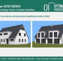 NEUBAU von modernen und hochwertigen Doppelhäusern direkt in Altdorf - Altdorf b. Nürnberg