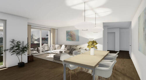 Innenansicht - Ihre Traumwohnung mitgestalten - 3-Zimmer-Erdgeschosswohnung mit Terrasse