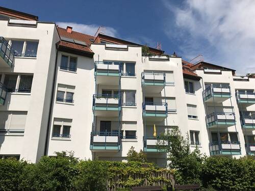 Balkon - Ihre Chance in Leipzig-Heiterblick - gepflegte 2-Raum-Wohnung mit Loggia und Aufzug!!!