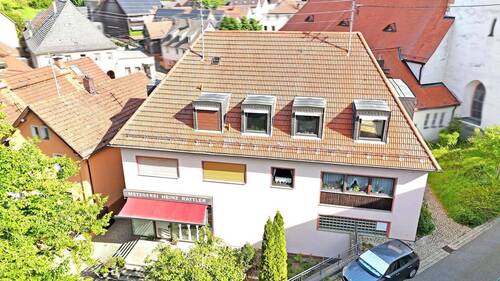 Luftbild - 1 Zimmer Mehrfamilienhaus, Wohnhaus in Kupferberg