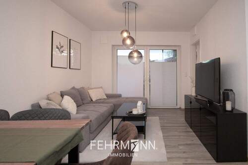 Wohnzimmer - 2 Zimmer Terrassenwohnung in Haren (Ems)