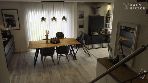 Essbereich/Kamin/Wohnzimmer - 