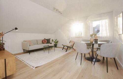 Wohnzimmer - Gute Raumaufteilung trifft auf zentrale Lage in Geestemünde - provisionsfrei! -