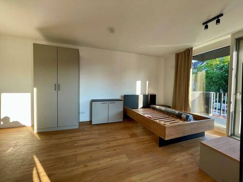 Wohnbereich - 1 Zimmer Etagenwohnung zur Miete in Fürth