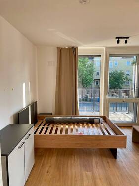 Wohnbereich - Etagenwohnung mit 38,10 m² in Fürth zur Miete