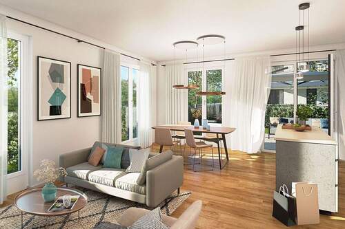 Innenvisualisierung - 3 Zimmer Etagenwohnung zum Kaufen in München