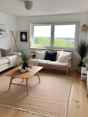 Wohnzimmer - nachher KI Bsp. - 