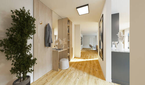 Flur - 4 Zimmer Etagenwohnung in Wertheim/Grünenwört