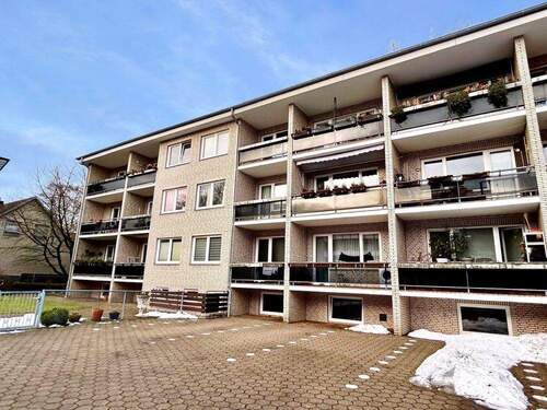 Rückansicht - 4 Zimmer Etagenwohnung in Buchholz in der Nordheide