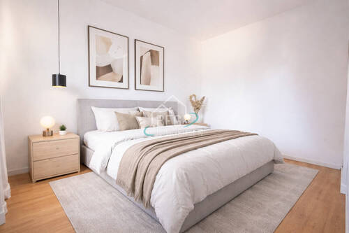 Schlafzimmer KI generiert - 