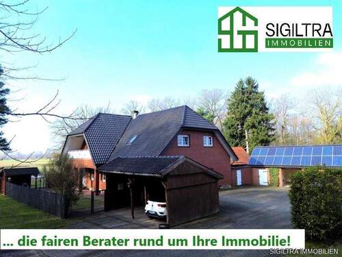 Bild 1 - Wohnen & Tierhaltung vereint - Gepflegte Immobilie mit großem Freiraum