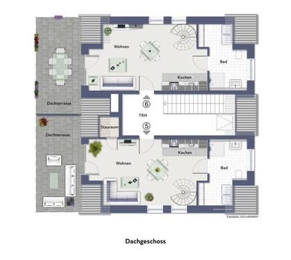 Bild 2 - 2 Zimmer Etagenwohnung zum Kaufen in Warendorf