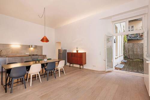 Wohnküche - 2 Zimmer Terrassenwohnung zum Kaufen in Berlin