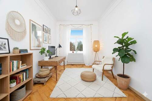 Möbel sind visualisiert - 3 Zimmer Etagenwohnung zum Kaufen in München